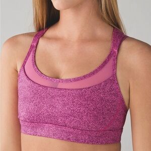 Lululemon Get Down Sports Bra
Rio Mist Pink / Pink Paradise Mesh Size 4